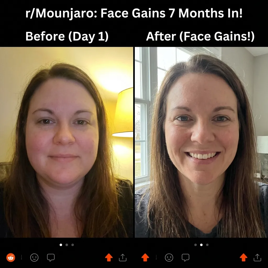 Ozempic face? More like model face. 3 month update.